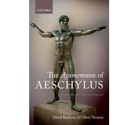 David Raeburn Oliver Thomas The Agamemnon of Aeschylus (Copertina rigida)