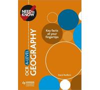 David Redfern Need to Know: OCR A-level Geography (Tascabile)