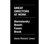 David Richard Jones Great Directors at Work (Tascabile)