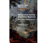 David Roberts Restoration Acting and Other Business (Tascabile)