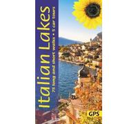 David Robertson Italian Lakes Sunflower Walking Guide: 75 long and s (Tascabile)