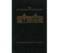 David Robinson The Register of William Melton, Archbishop of (Copertina rigida)