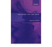 David Ross The Right and the Good (Tascabile) British Moral Philosophers