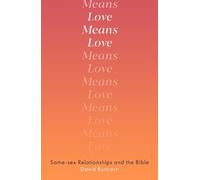 David Runcorn Love Means Love (Tascabile)