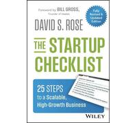 The Startup Checklist: 25 Steps to a Scalable, High-growth Business