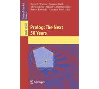 David S. Warren Prolog: The Next 50 Years (Tascabile)