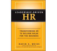 David S. Weiss Leadership-Driven HR (Copertina rigida)