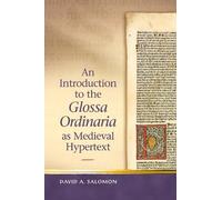 David Salomon An Introduction to the 'Glossa Ordinaria' as Me (Copertina rigida)