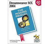 David Sawyer Mcfarland Dreamweaver MX 2004 (Tascabile) Missing Manuals
