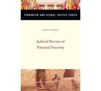 David Scharia Judicial Review of National Security (Copertina rigida)