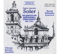 David Schrader:Chicago So Harpsichord Quintets (Chicago Baroque Ensemble) (CD)