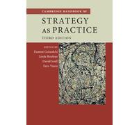 David Seidl Cambridge Handbook of Strategy as Practice (Copertina rigida)