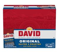 DAVID Semi di girasole, sapore originale, 1,6 once (confezione da 12)