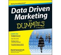 David Semmelroth Data Driven Marketing For Dummies (Tascabile)