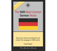 David Serge The 5000 most commonly used German Words (Tascabile)