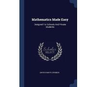 David Sharpe Gribben Mathematics Made Easy (Tascabile)