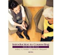 David Shepard Jeffrey Kottler Introduction to Counseling (Tascabile)