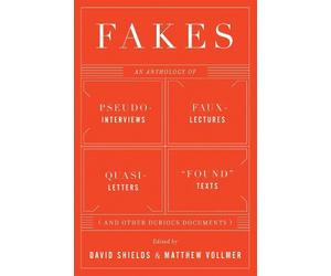 David Shields Fakes (Tascabile)