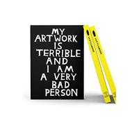 David Shrigley, album da disegno, prodotto ufficiale "My Artwork is Terrible", divertente e umoristico, da disegno Brainbox Candy