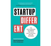 David Sinkinson Chris Sinkinson Startup Different (Tascabile)