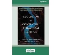 David Sloan Wilson Steven C Evolution and Contextual Behavioral Sc (Tascabile)