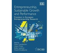 David Smallbone Entrepreneurship, Sustainable Growth and Perf (Copertina rigida)