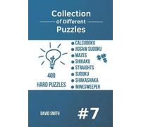David Smith Collection of Different Puzzles - 400 Hard Puzzles (Tascabile)