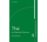 David Smyth Thai (Tascabile) Routledge Essential Grammars