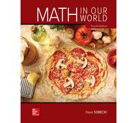 David Sobecki Loose Leaf for Math in Our World (Rilegatura flessibile)