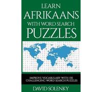 David Solenky Learn Afrikaans with Word Search Puzzles (Tascabile)