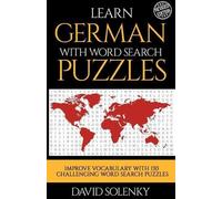 David Solenky Learn German with Word Search Puzzles (Tascabile)