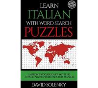 David Solenky Learn Italian with Word Search Puzzles (Tascabile)