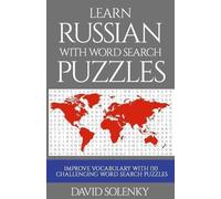 David Solenky Learn Russian with Word Search Puzzles (Tascabile)