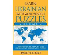 David Solenky Learn Ukrainian with Word Search Puzzles Volume 2 (Tascabile)
