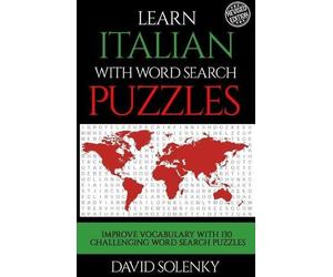 David Solenky Solenky David Learn Italian with Word Search Puzzles (Tascabile)