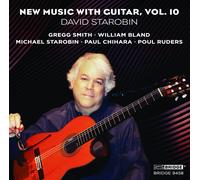 David Starobin David Starobin: New Music With Guitar - Volume 10 (CD) Album