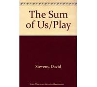 David Stevens The Sum of Us (Tascabile)