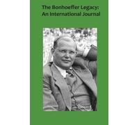 David Strong The Bonhoeffer Legacy 5/1 (Copertina rigida)