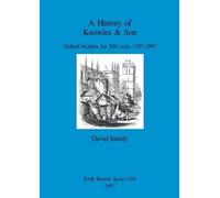 David Sturdy A History of Knowles & Son (Tascabile)