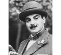 David Suchet Come Hercule Poirot Poster Stampa 24x20"