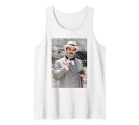 David Suchet nel Ruolo di Poirot Agatha Christie 1993 Canotta
