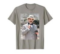 David Suchet nel Ruolo di Poirot Agatha Christie 1993 Maglietta
