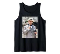 David Suchet Poirot Attore Agatha Christie 1993 Canotta