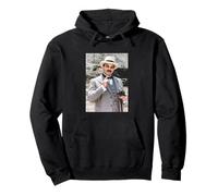 David Suchet Poirot Attore Agatha Christie 1993 Felpa con Cappuccio