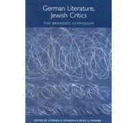 David Suchoff German Literature, Jewish Critics (Copertina rigida)