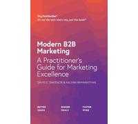 David Sweenor Kalyan Ramanathan Modern B2B Marketing (Tascabile)