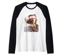 David Sylvian Cantante della Band Giapponese di AJ Barratt Maglia con Maniche Raglan