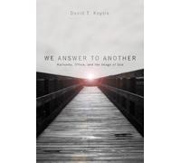 David T Koyzis We Answer to Another (Copertina rigida)