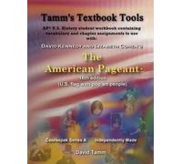 David Tamm The American Pageant 16th Edition+ (AP U.S. History) Act (Tascabile)