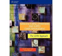 David Taylor Da Manufacturing Operations and Supply Chain Management (Tascabile)